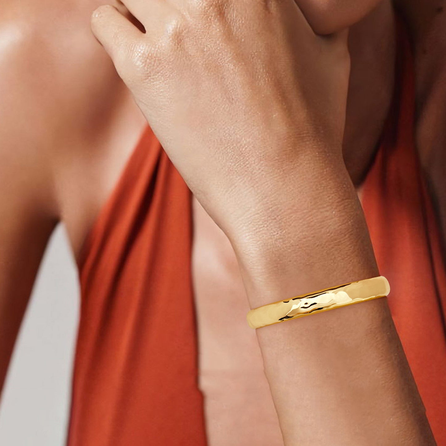 Copper Plating 18K Real Gold Adjustable Bracelet