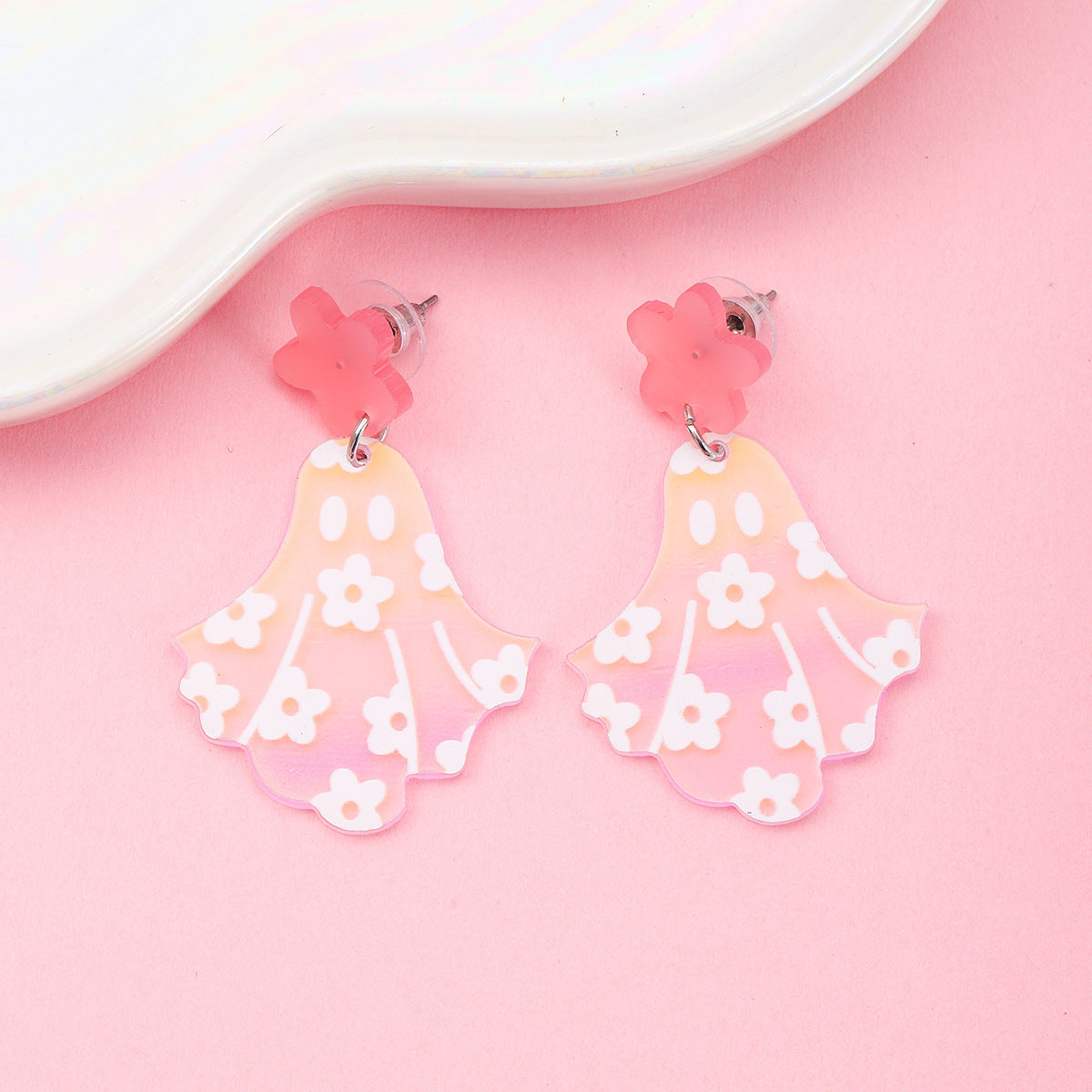 Cute Halloween Acrylic Earrings