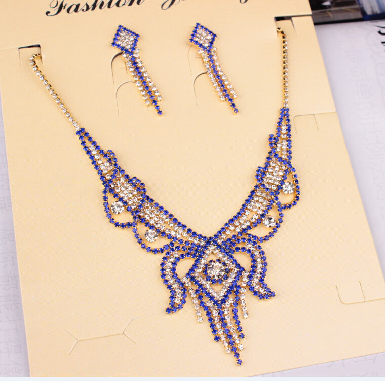 Beautiful butterfly necklace Set Bridal Jewelry