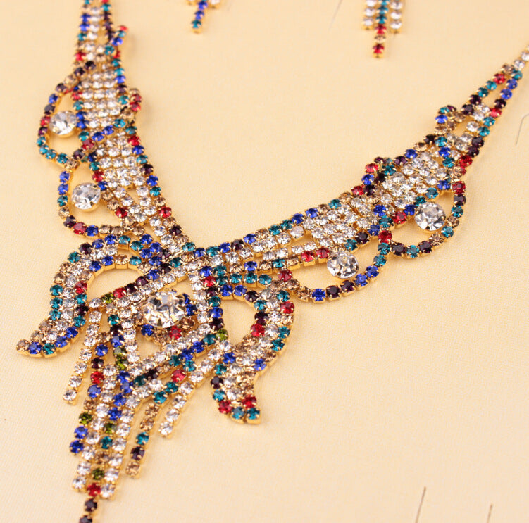 Beautiful butterfly necklace Set Bridal Jewelry