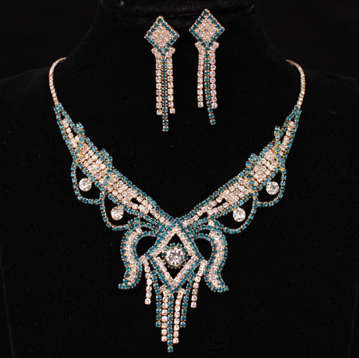 Beautiful butterfly necklace Set Bridal Jewelry