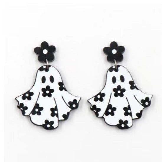 Cute Halloween Acrylic Earrings