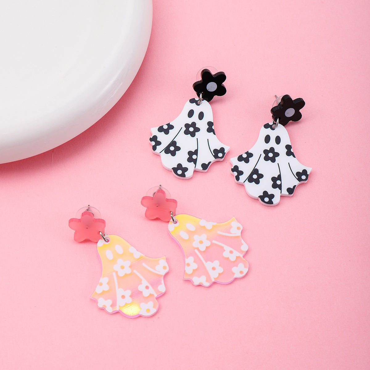 Cute Halloween Acrylic Earrings