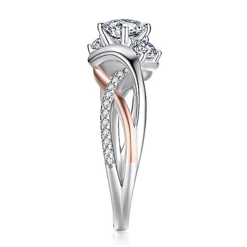 Zircon Shiny Ring For Women
