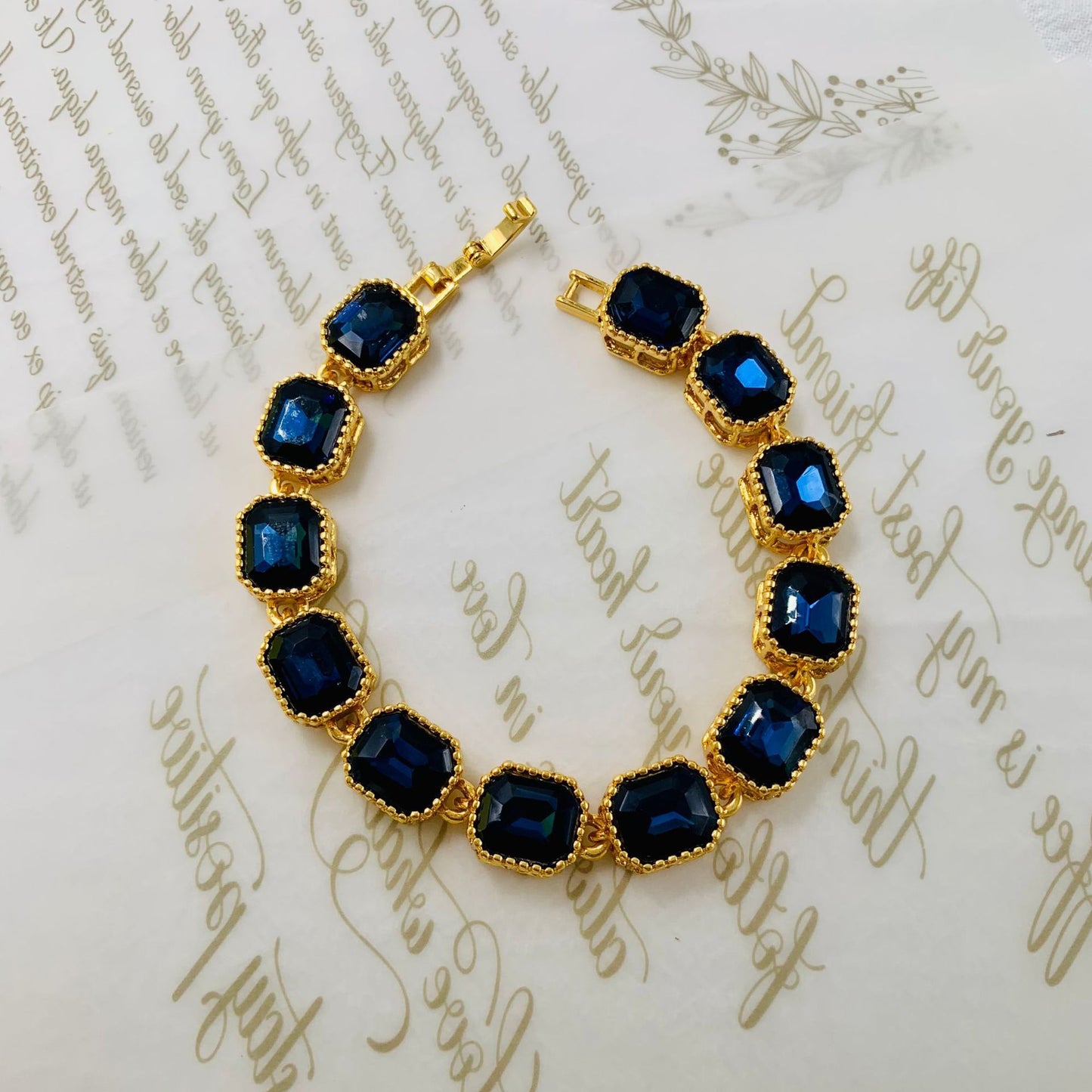 Real Gold Simple Elegant Color Retaining Craft Bracelet