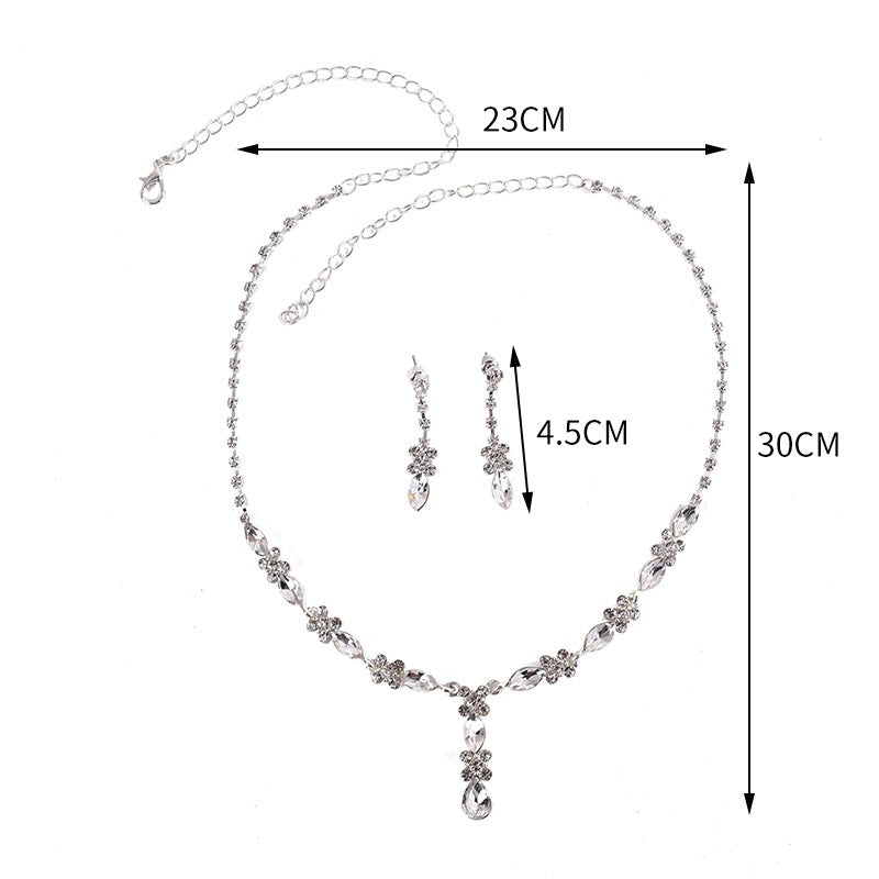 Zircon Necklace Set