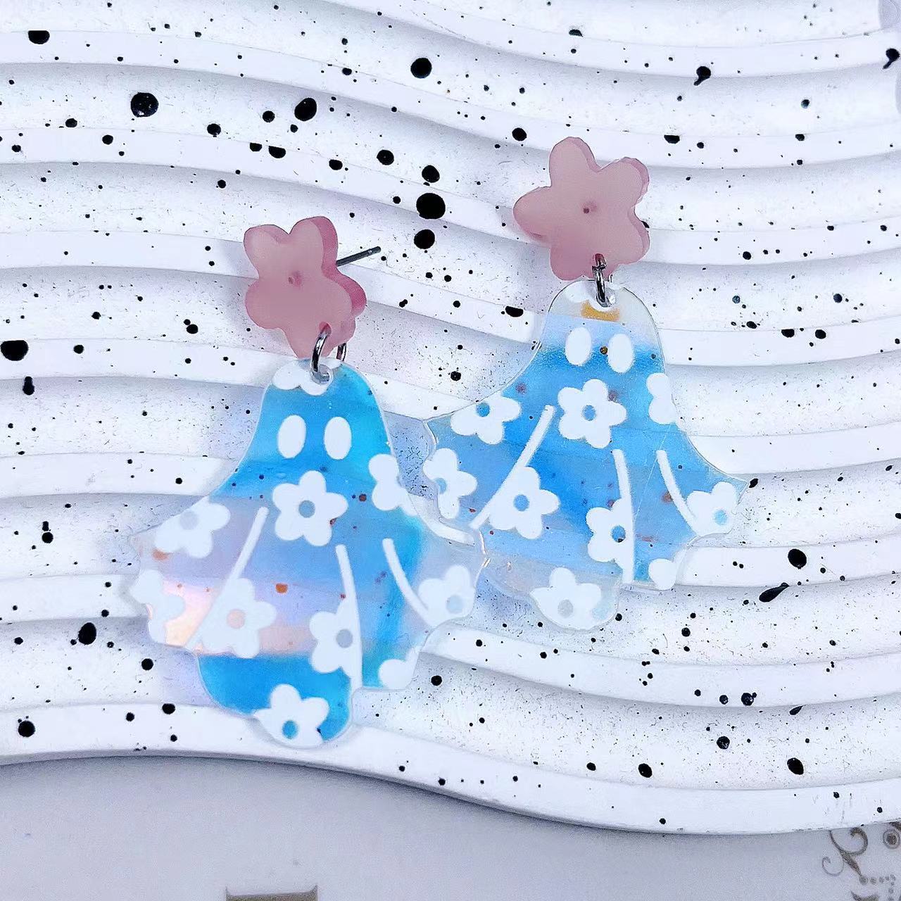 Cute Halloween Acrylic Earrings