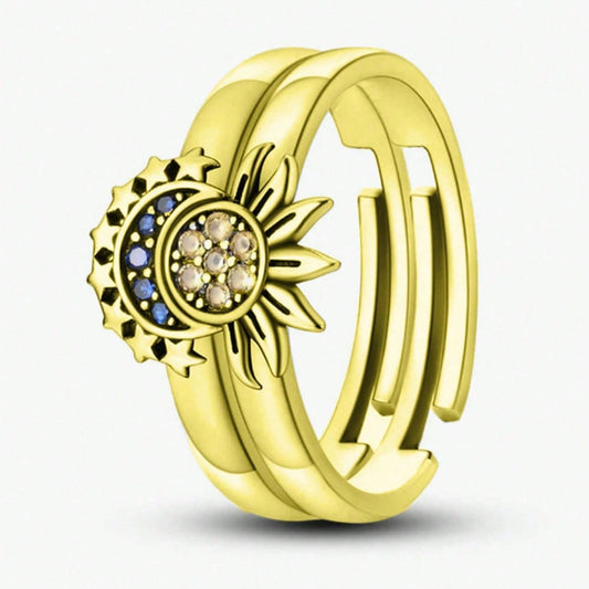 Fashion Sun Moon Tonghui Rings