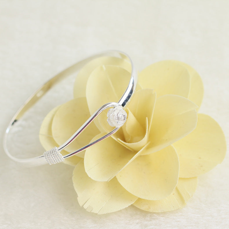 Simple Trendy Rose Flower Bracelet