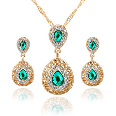 Earring and Necklace Set Combination