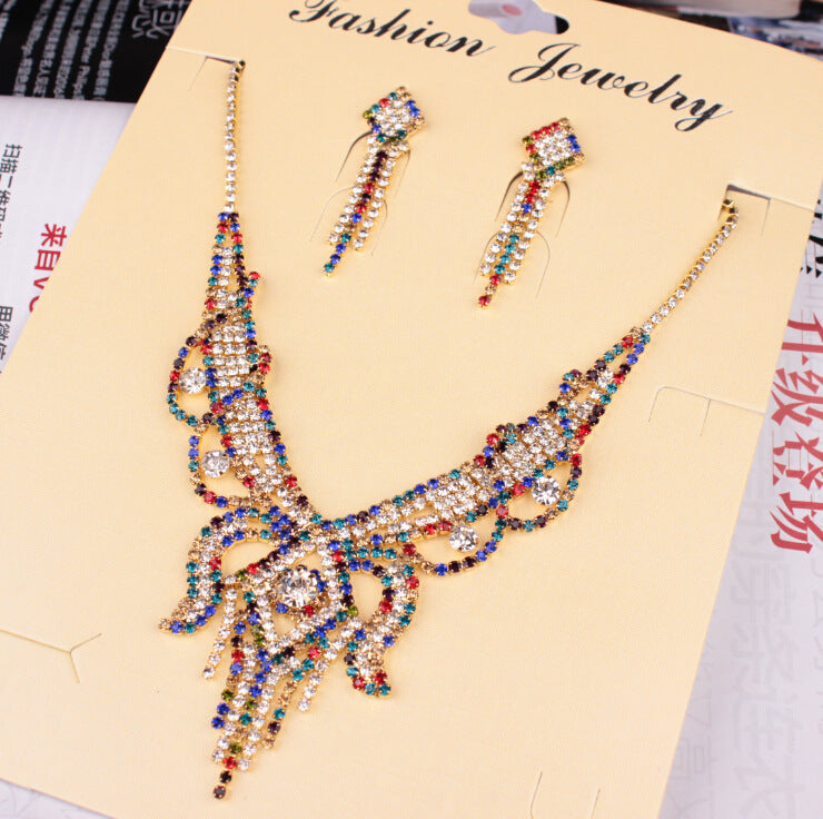 Beautiful butterfly necklace Set Bridal Jewelry