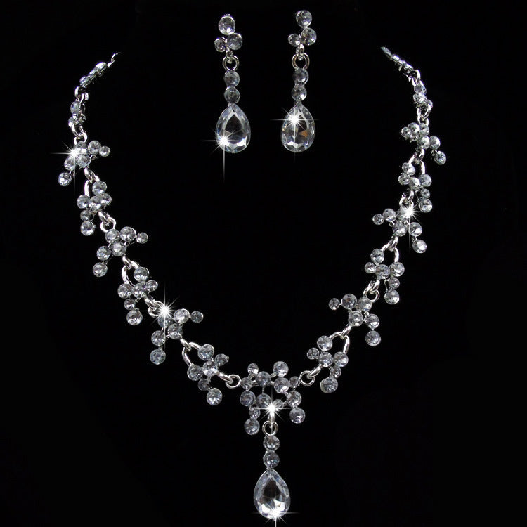 United States foreign trade new bride wedding jewelry set