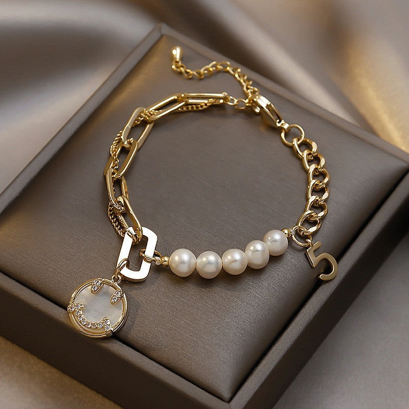 Women's Minimalist High-end Freshwater Pearl Bracelet