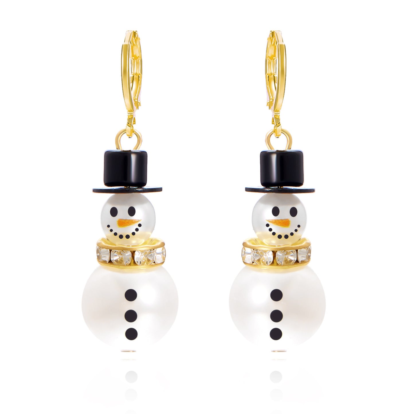 Women's Fashion Christmas Snowman Earrings