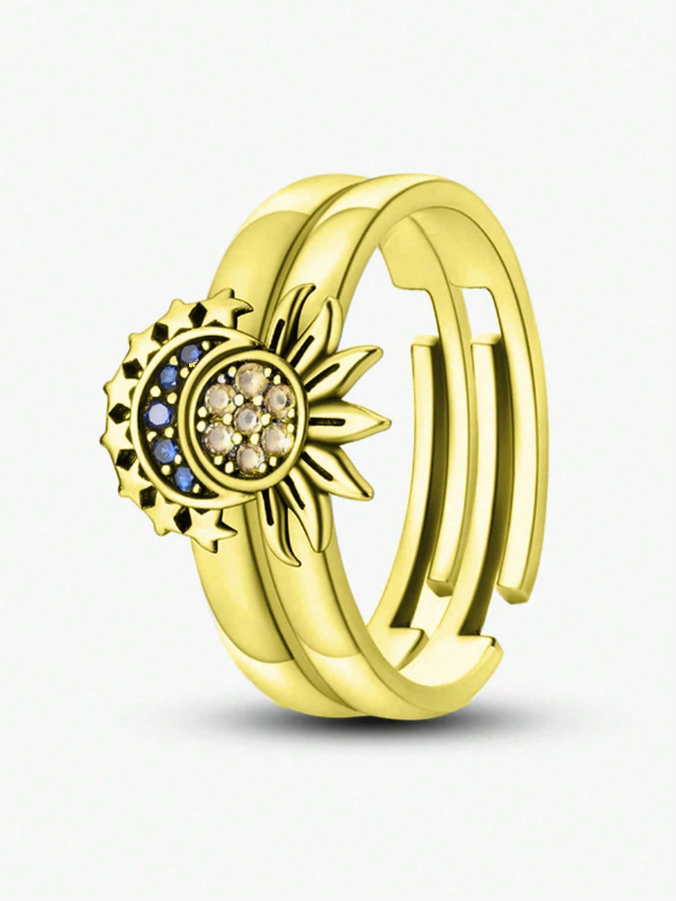 Fashion Sun Moon Tonghui Rings