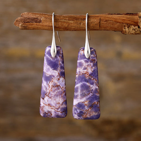 Bohemian Natural Stone Earrings