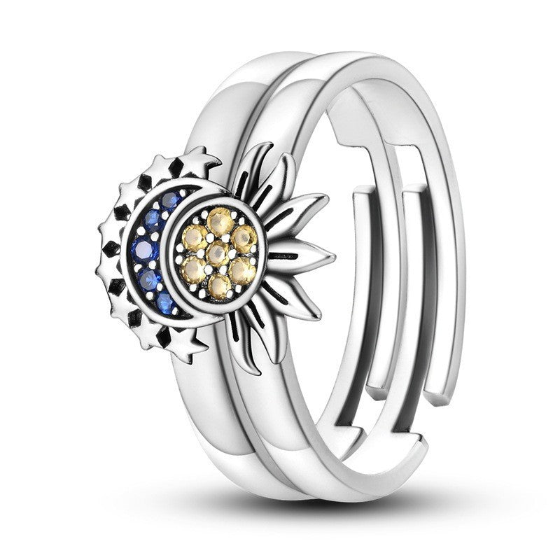 Fashion Sun Moon Tonghui Rings