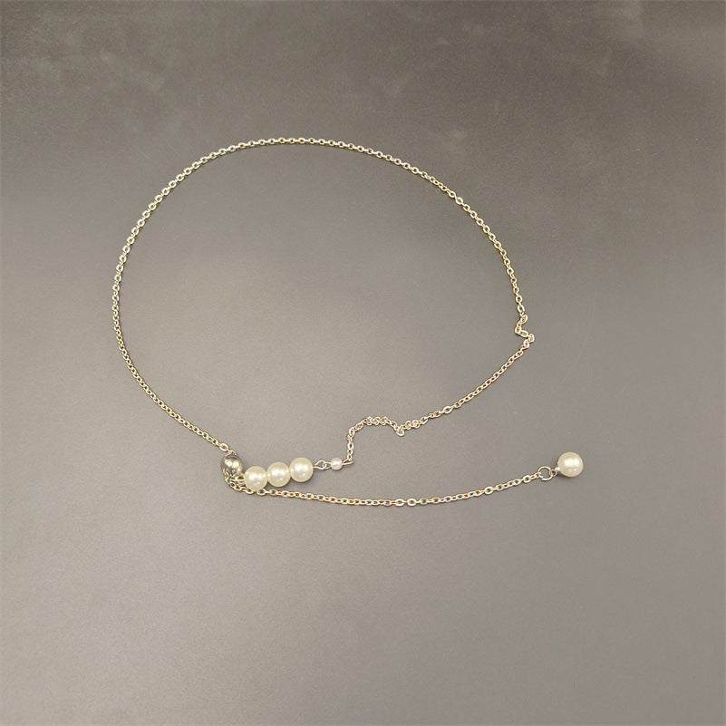 Fashion Artificial Pearl Necklace Niche Design French Style