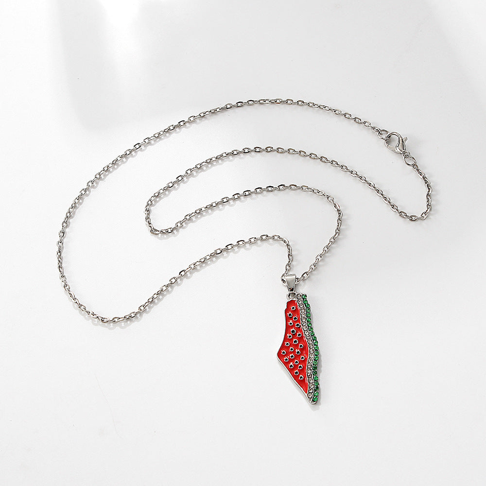 Fashion Personality Watermelon Necklace