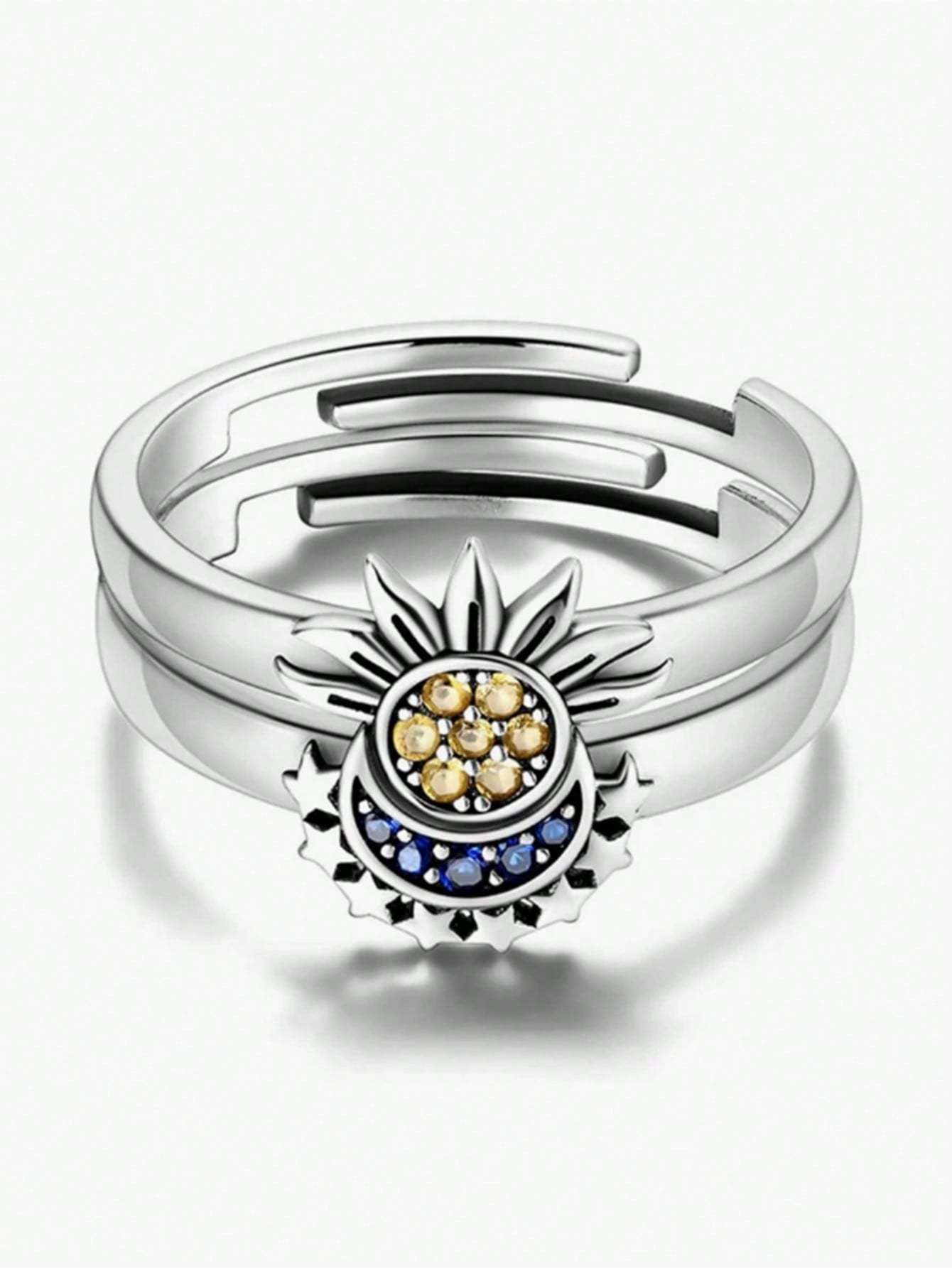 Fashion Sun Moon Tonghui Rings