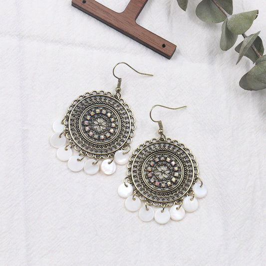 Women's Hollow Flower Earrings