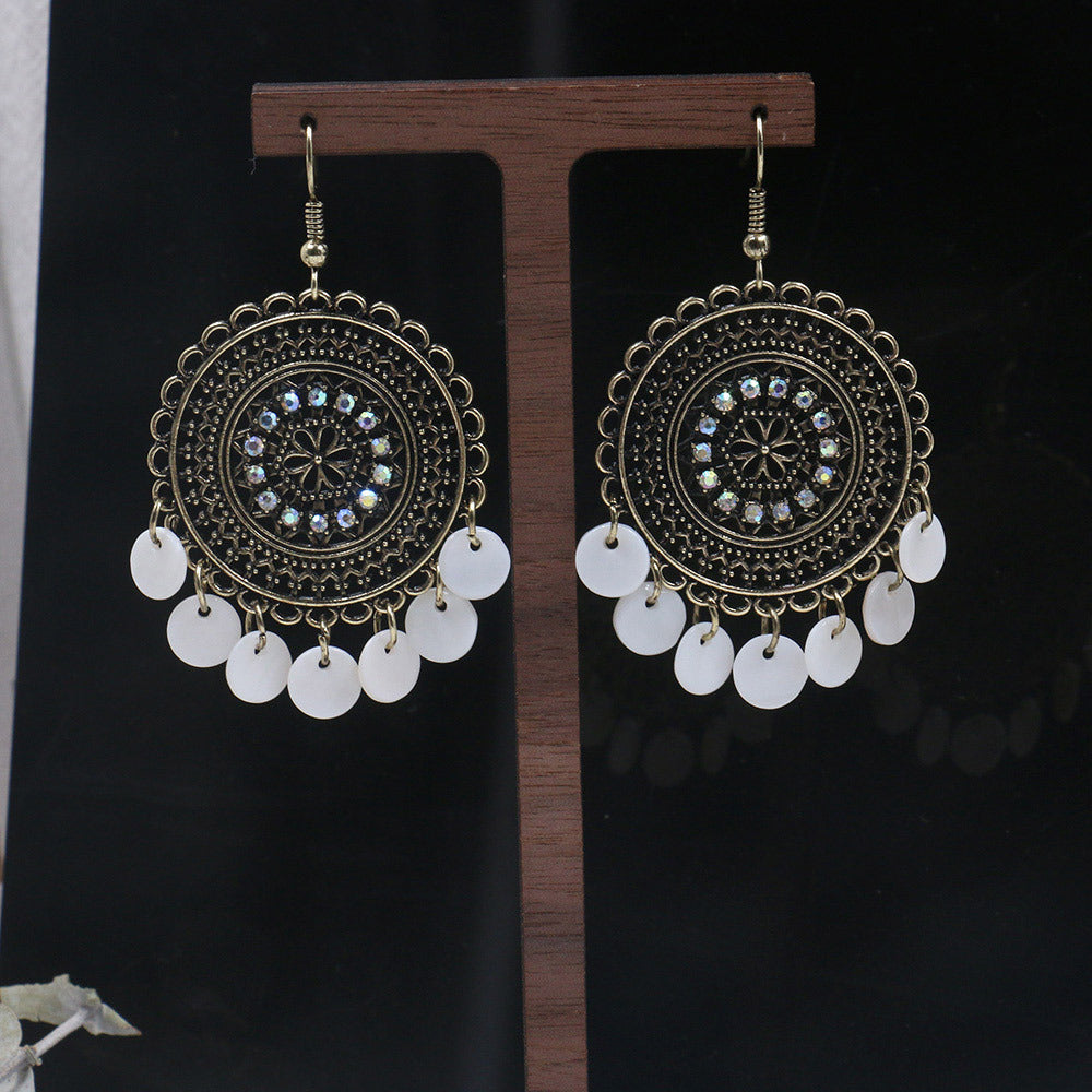 Women's Hollow Flower Earrings