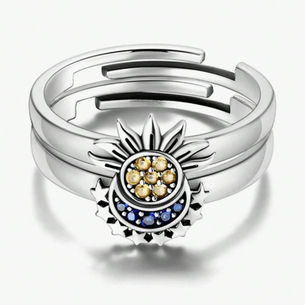 Fashion Sun Moon Tonghui Rings